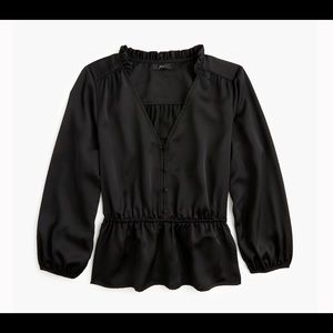 J. Crew peplum blouse